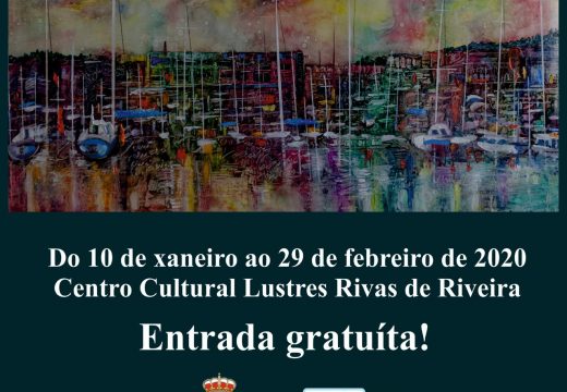 O artista noiés Manuel Romero amosará unha exposición retrospectiva no Centro Cultural Lustres Rivas de Riveira